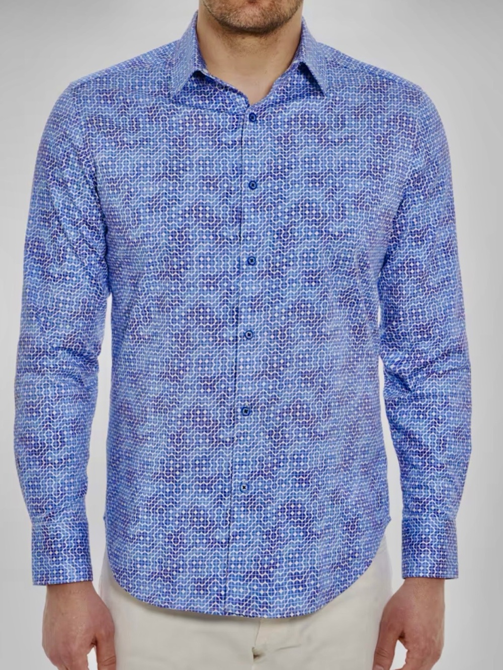 Robert Graham Men's Sagittarius Cotton-Stretch Sport Shirt